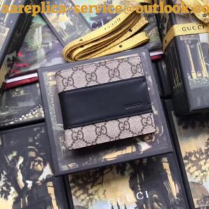 Replica Gucci Eden GG Supreme Bi-fold Wallet 2