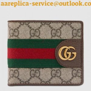 Replica Gucci Ophidia Bi-fold Wallet With Three Little Pigs