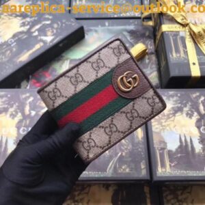 Replica Gucci Ophidia Bi-fold Wallet With Three Little Pigs 2