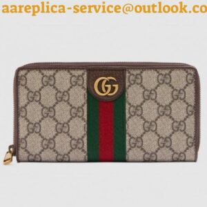 Replica Gucci Ophidia Zip Around Wallet With Three Little Pigs