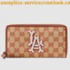 Replica Gucci Original GG Bi-fold Wallet With New York Yankees Patch