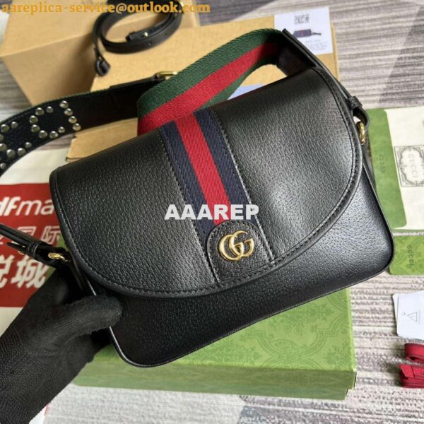 Replica Gucci 722117 Ophidia Mini Gg Shoulder Bag Black 3