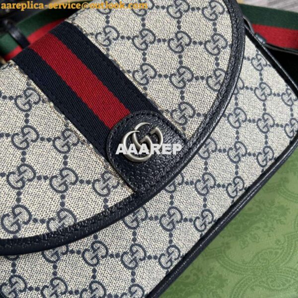 Replica Gucci 722117 Ophidia Mini Gg Shoulder Bag Blue 4
