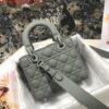 Replica Dior Small Lady My ABCDior Bag Lambskin M0538 logo green 2