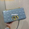 Replica Dior Large Caro Bag Soft Cannage Calfskin M9243 Cognac 2