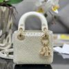 Replica Dior Lingot 22 Bag Black CD Diamond Canvas 1ADPO249 2
