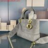 Replica Dior Medium Lady D-Life Bag M0565 Multicolor Butterfly Embroidery 2