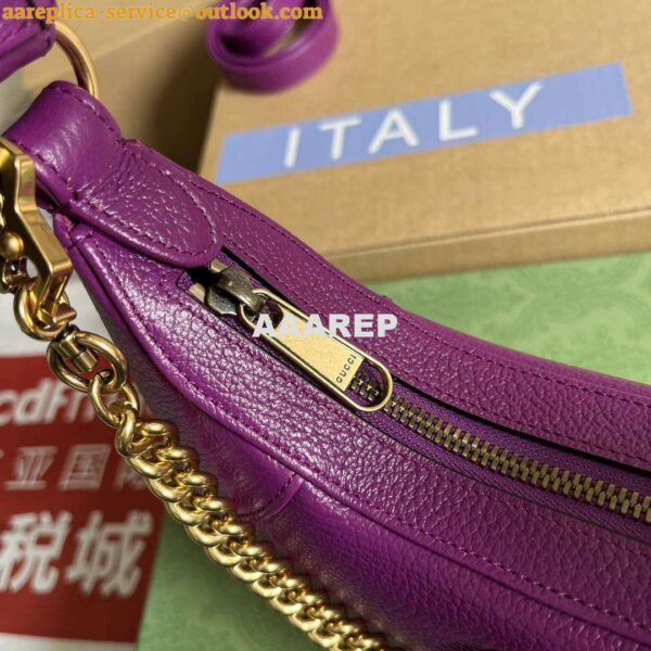 Replica Gucci 731817 Aphrodite Small Shoulder Bag Purple 8