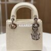 Replica Dior Lizard Mini Lady Dior Bag in Jean Blue