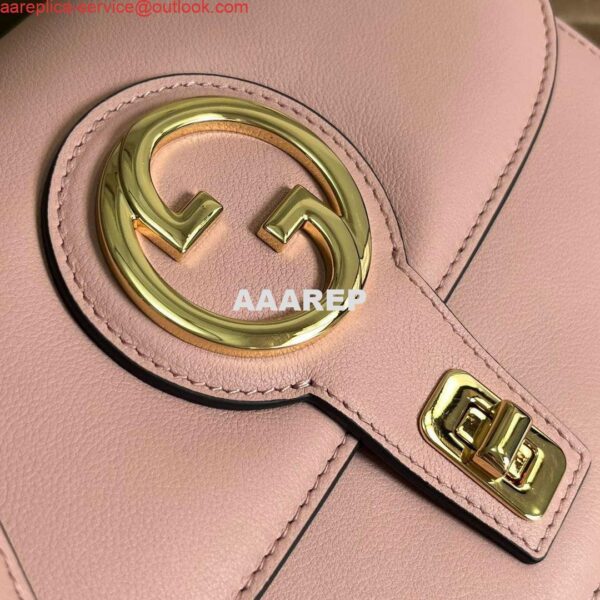 Replica Gucci 735101 Gucci Blondie Top-handle Bag Light pink 4