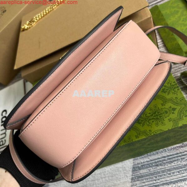 Replica Gucci 735101 Gucci Blondie Top-handle Bag Light pink 5