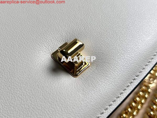 Replica Gucci 735101 Gucci Blondie Top-handle Bag White 6