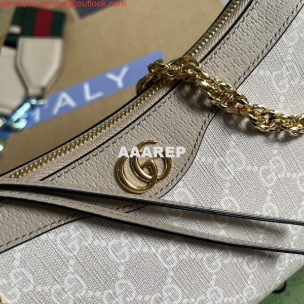 Replica Gucci 735132 Ophidia small handbag Oatmeal 6