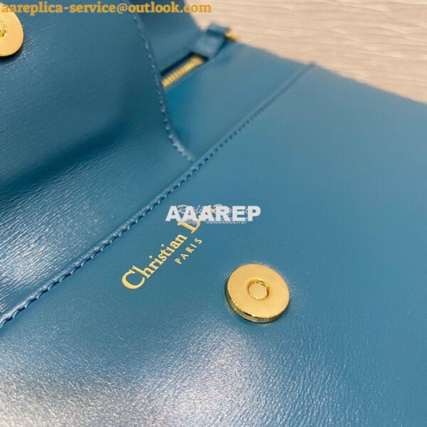 Replica Dior Medium DiorDouble Bag Ocean Calfskin M8641 5