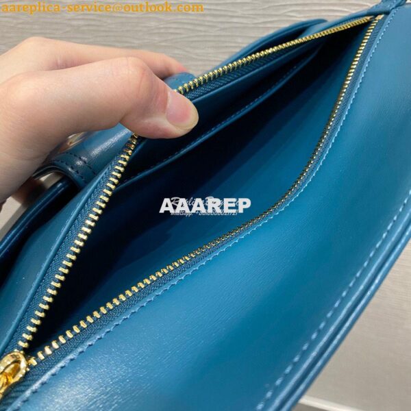 Replica Dior Medium DiorDouble Bag Ocean Calfskin M8641 6