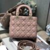 Replica Dior Small Lady My ABCDior Bag Lambskin M0538 Green