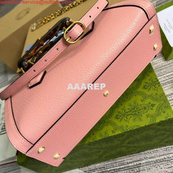 Replica Gucci 735153 Gucci Diana Small Shoulder Bag Pink 6