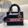 Replica Dior Medium Lady D-Lite Bag Blue Toile de Jouy Reverse Embroid