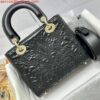 Replica Dior M0538 Small Lady Dior My ABCDIOR Bag Latte Quilted-Effect Lambskin White 2