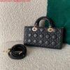 Replica Dior M0538 Small Lady My ABCDior Bag Lambskin Red