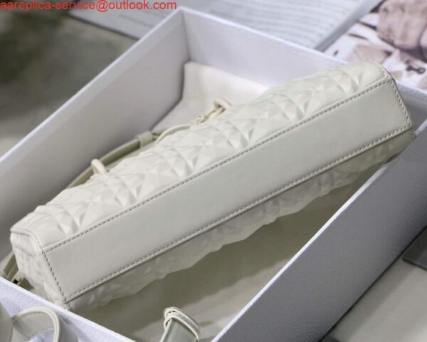 Replica Dior M0540 Lady D-joy Calfskin Bag White 7