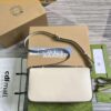 Replica Gucci 739721 Petite GG Small Shoulder Bag Black and white