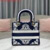 Replica Dior M0565 Medium Lady D-Life Bag Black Cupidon Embroidery