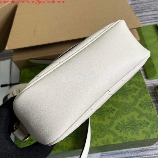 Replica Gucci 742360 Gucci Blondie Small Shoulder Bag White 7