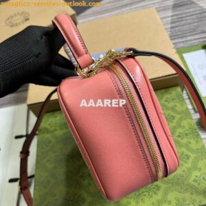 Replica Gucci 744434 Gucci Blondie Top Handle Bag Rose pink 2