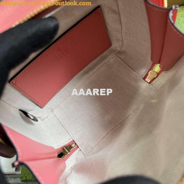Replica Gucci 744434 Gucci Blondie Top Handle Bag Rose pink 7