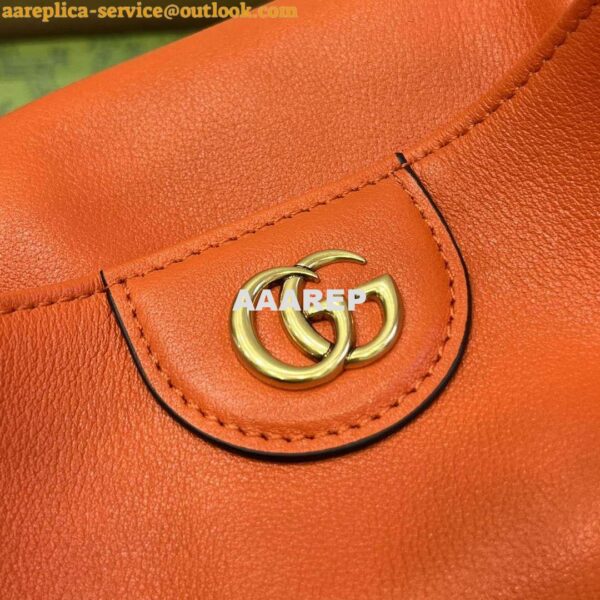 Replica Gucci 746251 Gucci Diana Small Shoulder Bag Orange 6