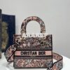 Replica Dior Medium Lady D-Lite Bag Raspberry Toile de Jouy Reverse Em 2