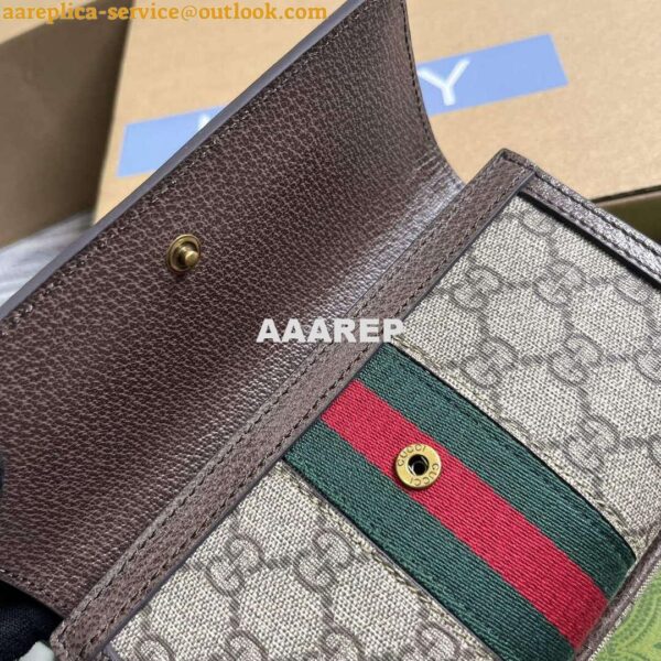 Replica Gucci 746308 Ophidia GG Mini Bag Brown 9