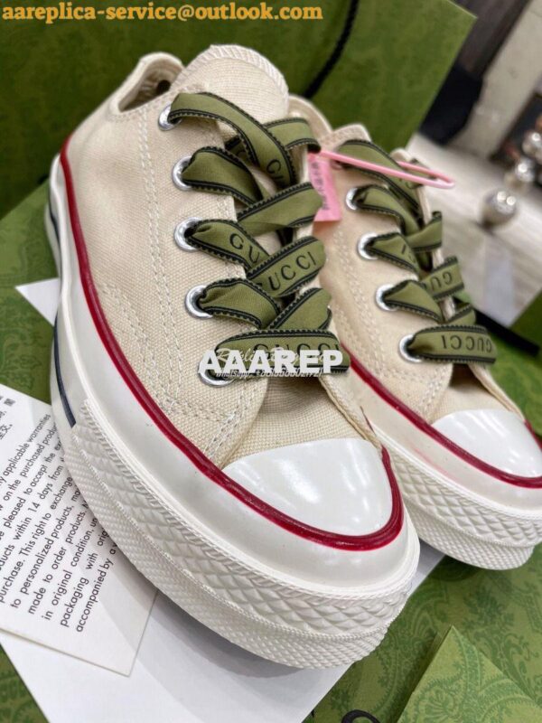 Replica Gucci x Converse Collection Sneaker C516 Beige 9