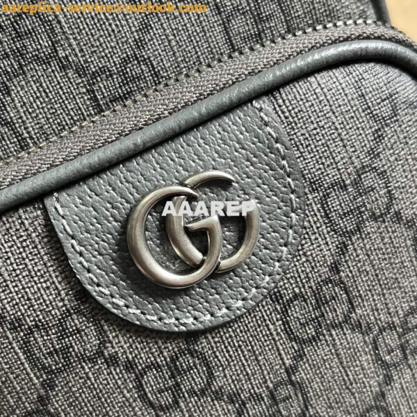 Replica Gucci 752565 Ophidia GG Mini Bag Grey 5