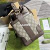 Replica Gucci 752565 Ophidia GG Mini Bag Grey