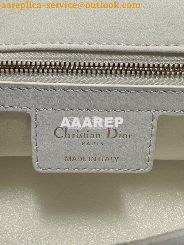 Replica Dior Medium Large Caro Bag Latte Gold Lucky Star Cannage Lambs 9
