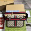 Replica Gucci 752597 Ophidia GG Small Belt Bag Grey 2