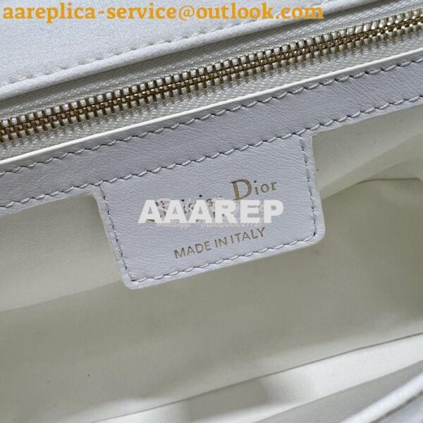 Replica Dior Medium Large Caro Bag Latte Gold Lucky Star Cannage Lambs 16