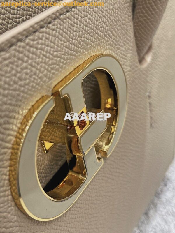 Replica Dior Medium St Honoré Tote Beige Grained Calfskin M9321U 7