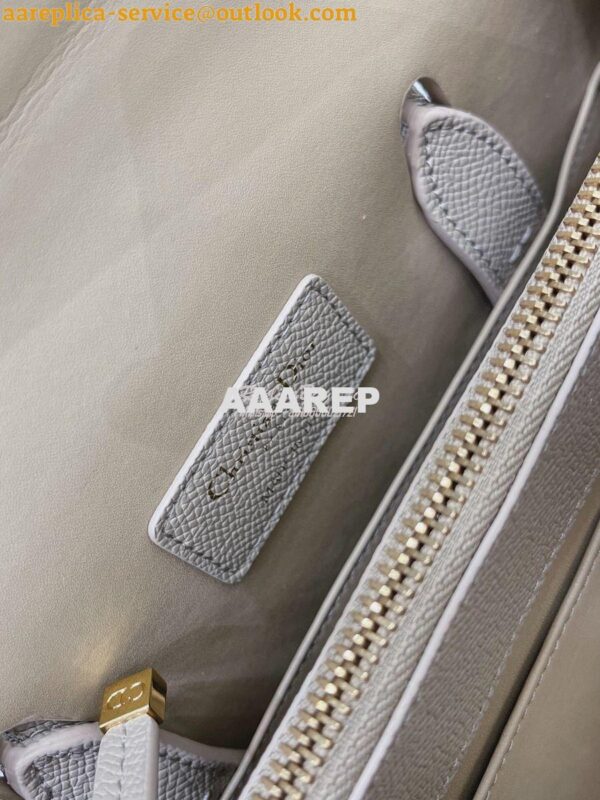 Replica Dior Medium St Honoré Tote Beige Grained Calfskin M9321U 10