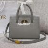 Replica Dior Medium Toujours Bag in Macrocannage Calfskin M2821O Black 2