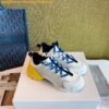 Replica Dior D-Connect Sneaker Technical Fabric Multicolor Neon Orange 2