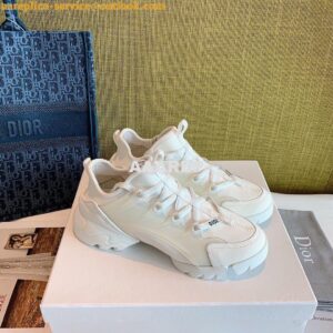 Replica Dior D-Connect Sneaker Technical Fabric White 2