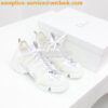 Replica Dior D-Connect Sneaker White Mesh KCK280