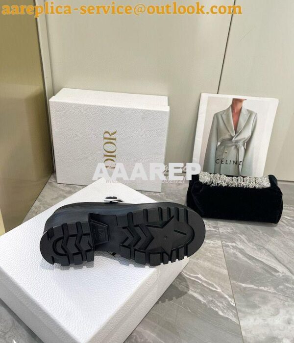 Replica Dior D-Doll 2.0 Pump Black Supple Calfskin KCP951 11