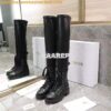 Replica Dior D-Fight Ankle Boot Black Lambskin KCI694