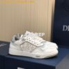 Replica Dior B27 Mid-Top Sneaker Blue, Gray and White Smooth Calfskin 2