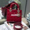 Replica Dior My ABCdior Lady Dior Bag in Patent Calfskin M0538 Claret 2