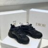 Replica Dior D-Connect Mesh Sneaker In Silver Textile KCK222